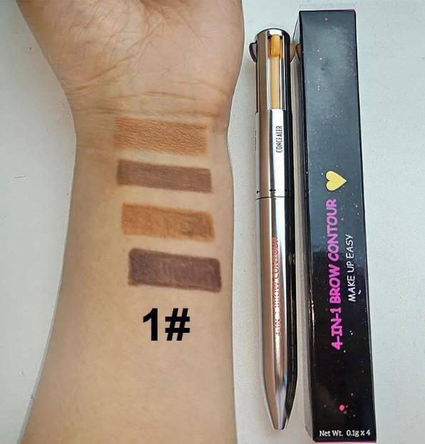 4 Colors Eyebrow Pen 4 in 1 Eyebrow Pencil