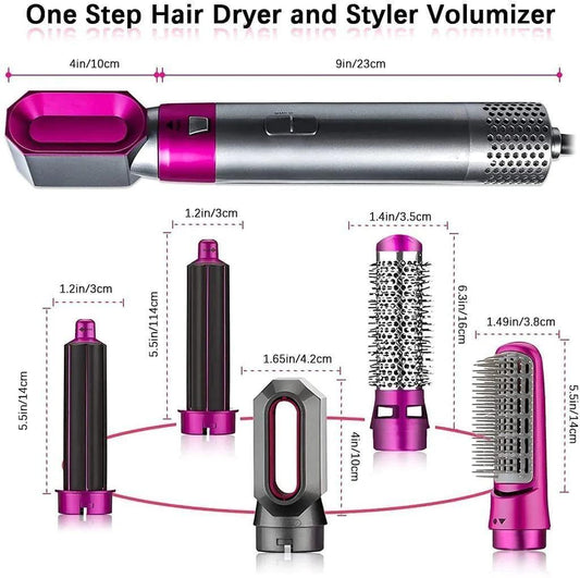 5-in-1 Multifunctional Hair Dryer & Styling Tool