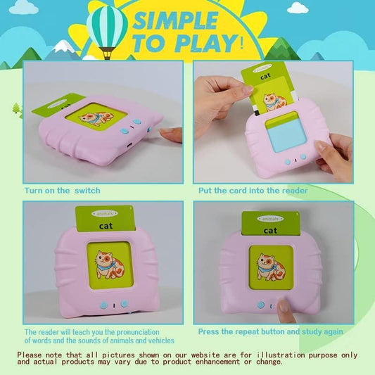 Talking Flash Cards: Interactive Early Educational Learning Toy
