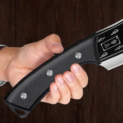 Professional Dragon Chopping Knife – Heavy-Duty Stainless Steel