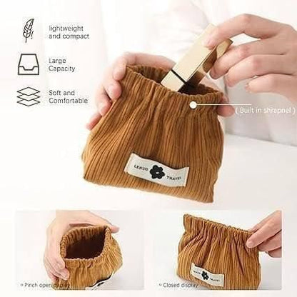 Elastic Stretchable Storage Pouches (Pack of 5)