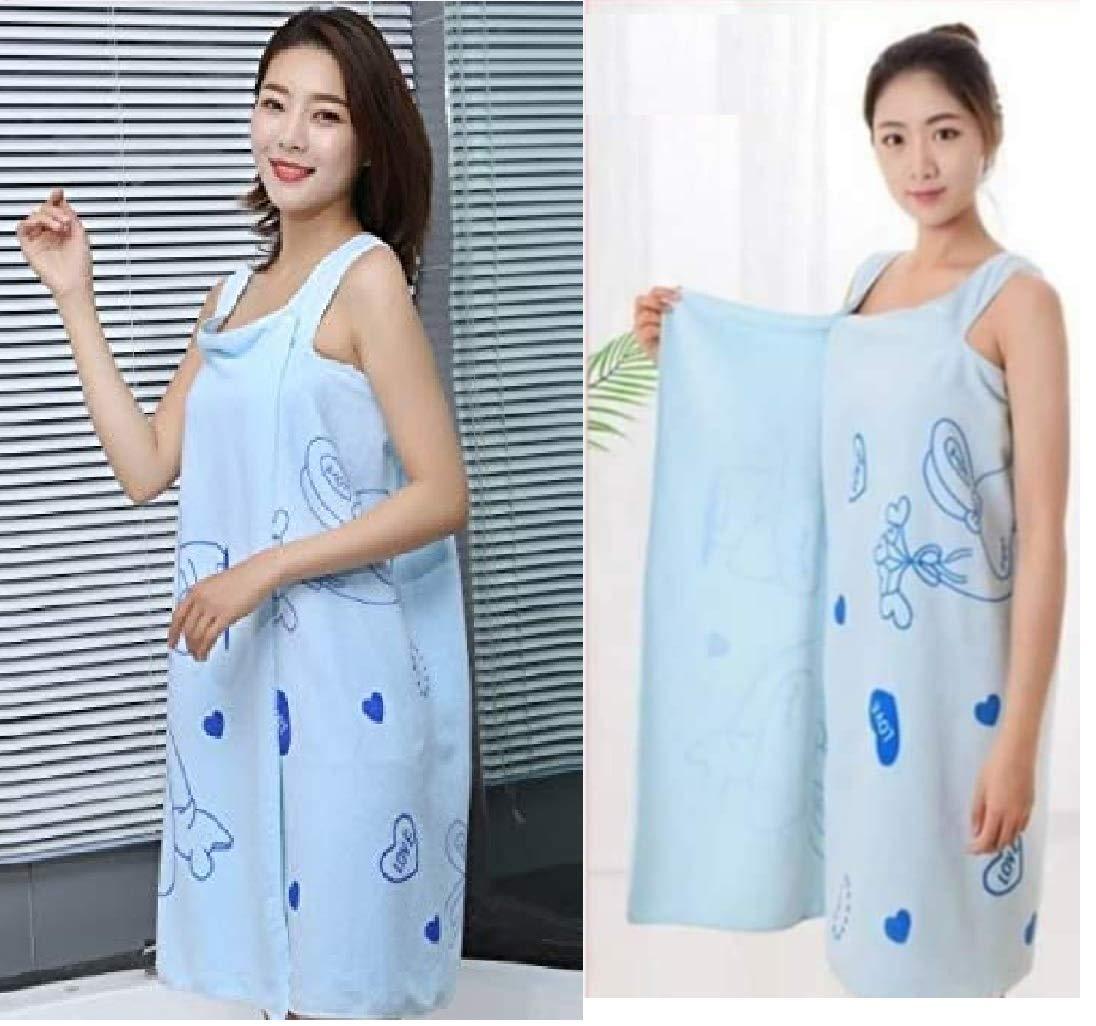 2-in-1 Wearable Microfiber Bathrobe & Magic Towel – (Pack of 2)