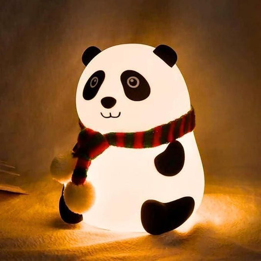 Cute Panda Silicone Touch Lamp For Kids