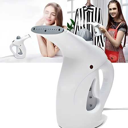 2-in-1 Handheld Garment & Facial Steamer