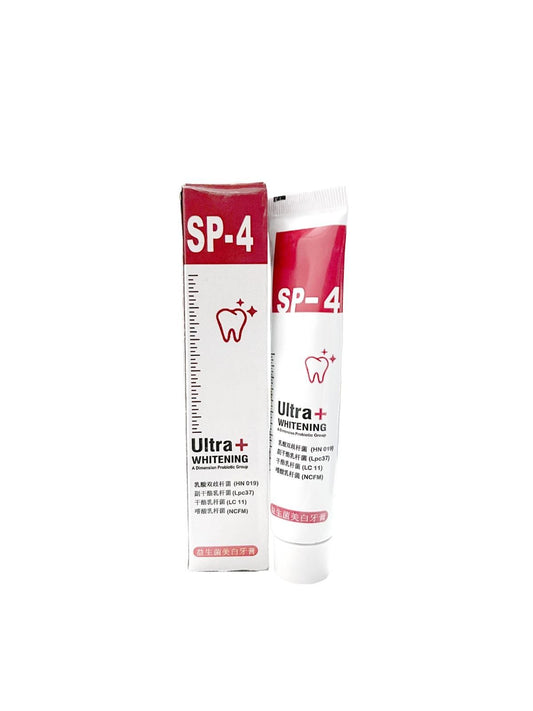 SP-4 Probiotic Whitening Toothpaste – Brighten Your Smile Naturally