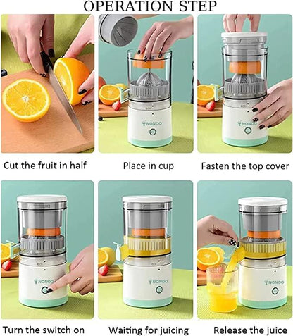 Portable Wireless Electric Citrus Juicer