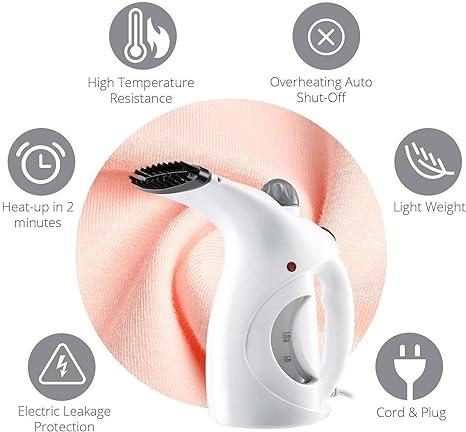 2-in-1 Handheld Garment & Facial Steamer