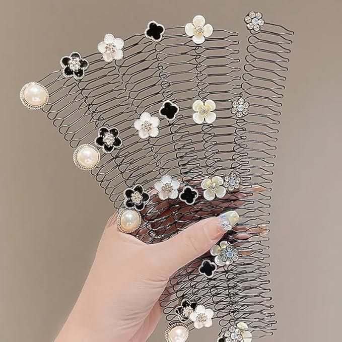 Hair Finishing Fixer Comb Clip (Pack of 2)