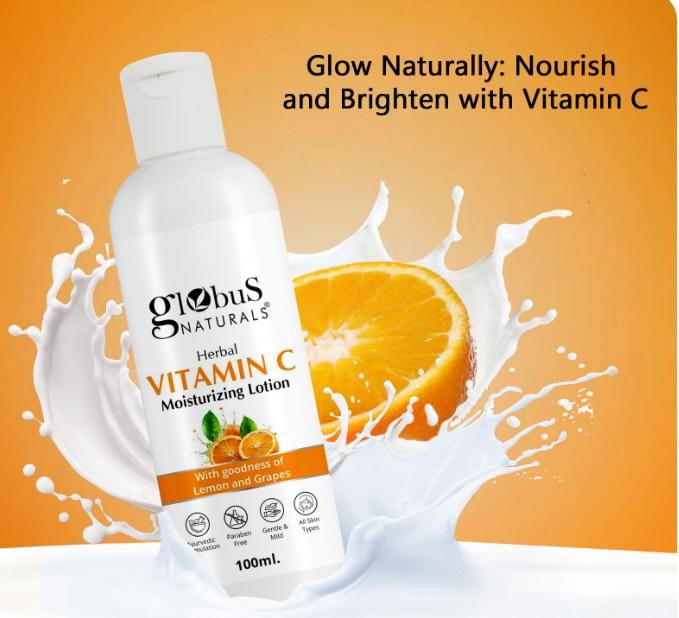 Globus Naturals Herbal Moisturizing Lotion 100ml each (Pack of 4)