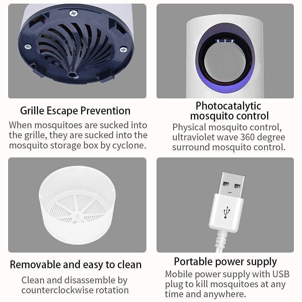 2-in-1 LED Mosquito Killer Machine & Trap Lamp – Chemical-Free Protection