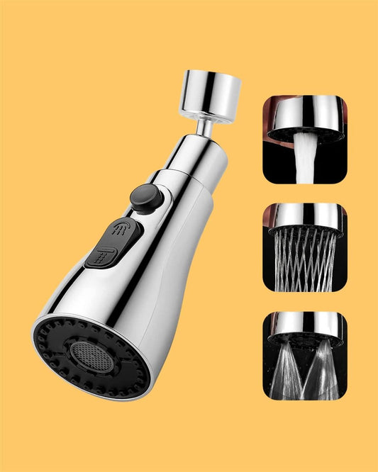 3-Mode High-Pressure Kitchen Sink Faucet