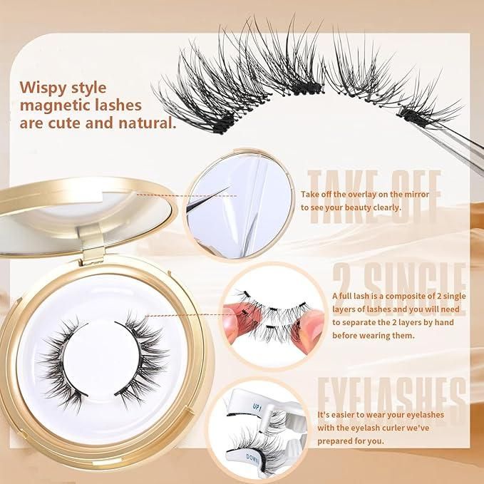 Glamorous Magnetic Eyelashes (Pair of 1)