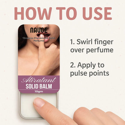 NAUGE Timeless Pheromone Solid Perfume – Alluring & Magnetic