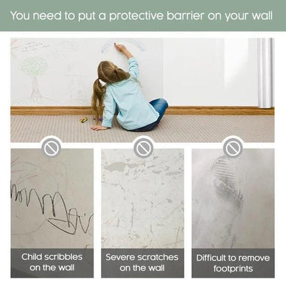 Self- Adhesive Transparent Electrostatic Wall Protection Film (Buy 1 Get 1 Free)